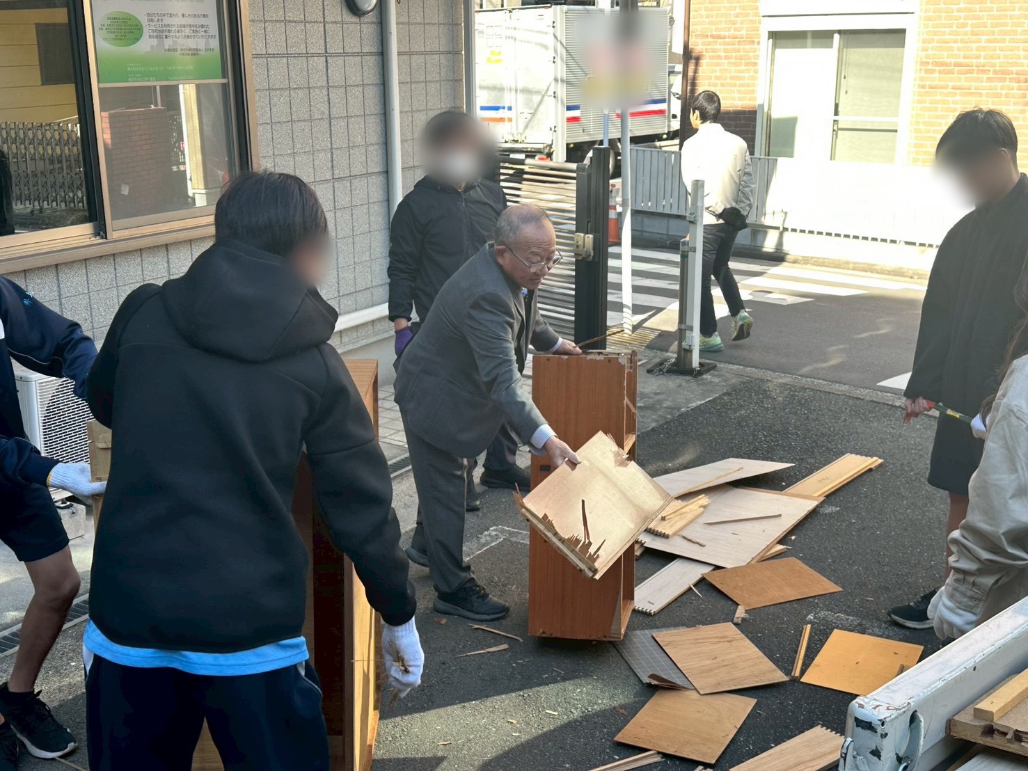 職場体験の様子4